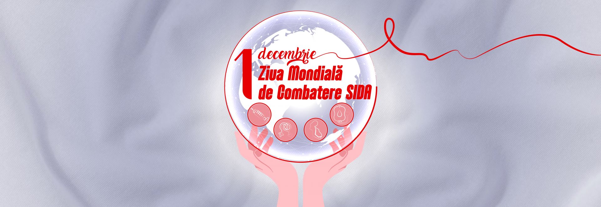 1 decembrie – Ziua Mondială de combatere a SIDA 